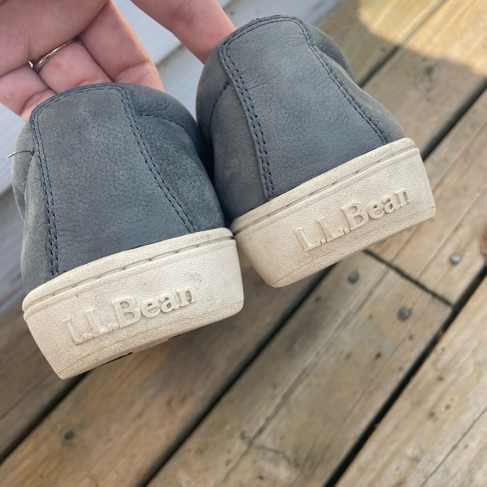 LL Bean leather slip ons - Picture 3 of 7